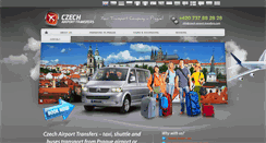 Desktop Screenshot of czech-airport-transfers.com